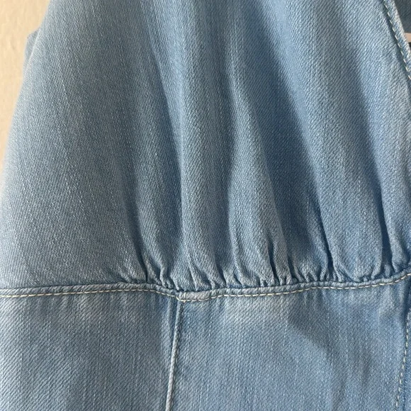 Reformation Sebastien Denim Midi Dress, Size 2, $248